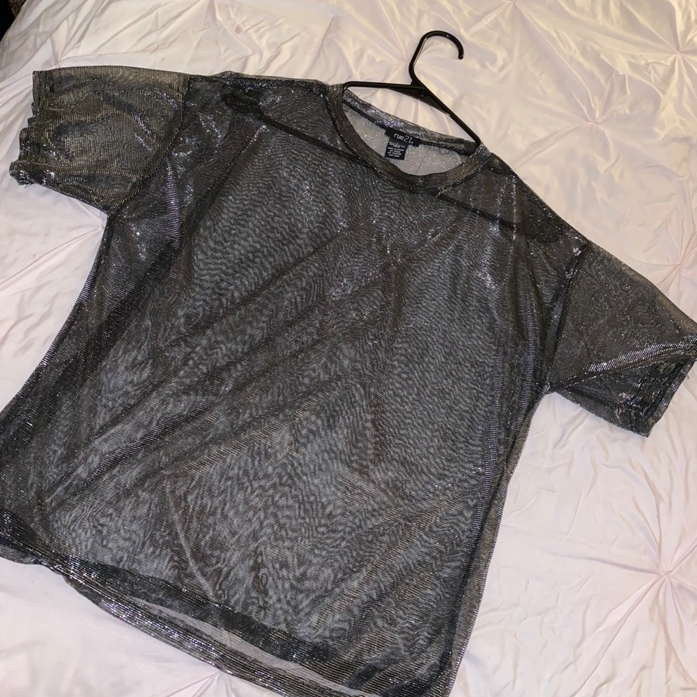 Black Shiny Top
